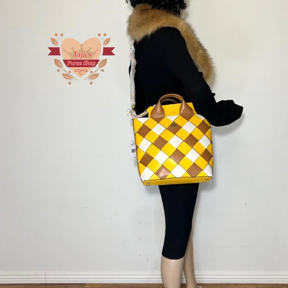 💛Michael Kors Leather Quilted Satchel & Xbody Purse💛 - Picture 14 of 17